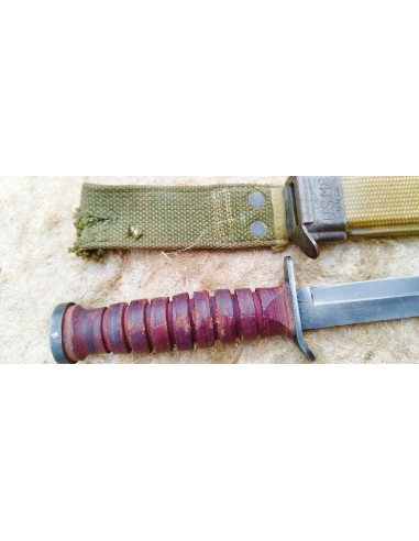 POIGNARD U.S. M3 AVEC FOURREAU.