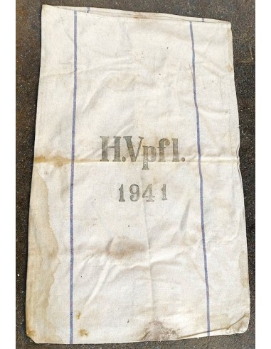 SAC A FARINE ET RAVITAILLEMENT WEHRMACHT