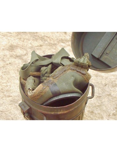 MASQUE A GAZ ARMEE ALLEMANDE 2e GM.