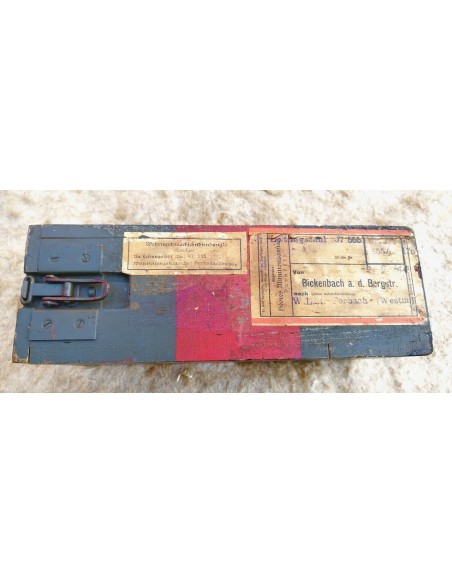 BELLE CAISSE A MUNITIONS ALLEMANDE WW2.