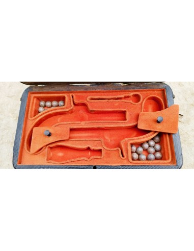 TRES BEAU COFFRET DE PISTOLETS DE...