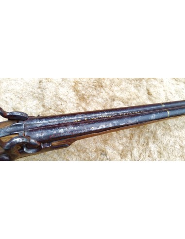 ELEGANT FUSIL DE CHASSE A SILEX...
