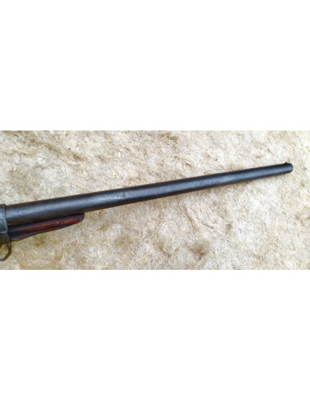 EMOUVANTE EPAVE DE FUSIL GRAS DE CHASSE.