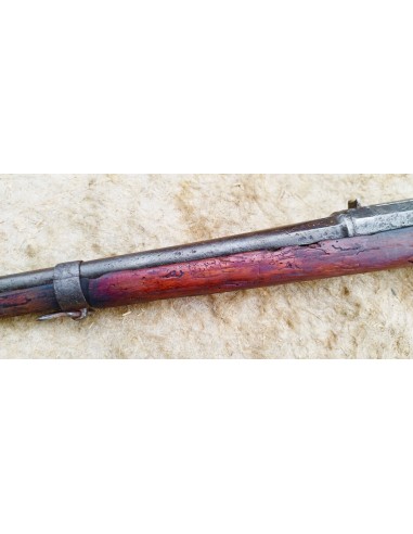 EMOUVANTE EPAVE DE FUSIL GRAS DE CHASSE.