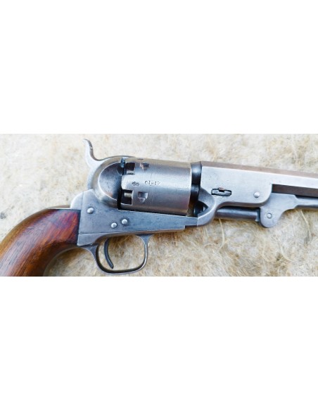 RARE COLT 1851 NAVY 3rd MODEL « IRON GRIPSTRAPS ».