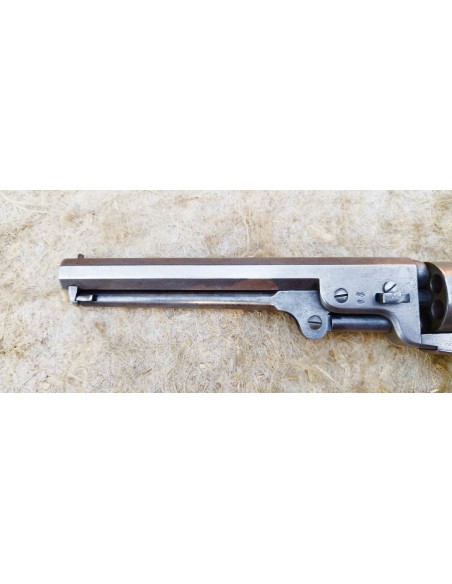 RARE COLT 1851 NAVY 3rd MODEL « IRON GRIPSTRAPS ».