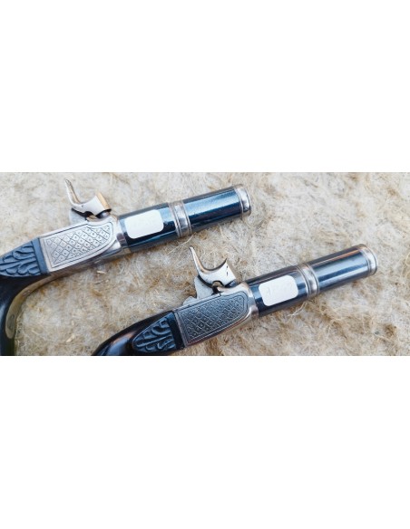 PAIRE DE PISTOLETS DE GOUSSET STEPHANOIS.