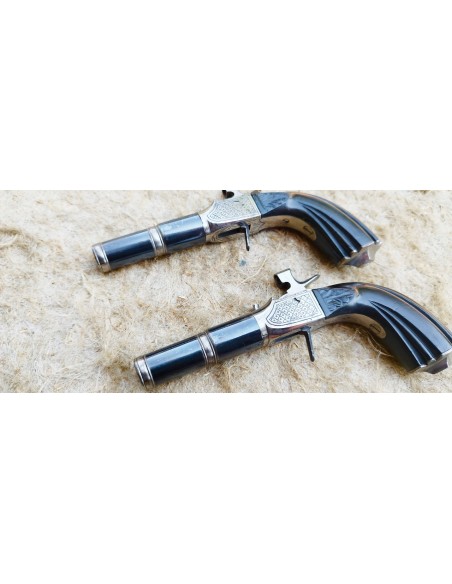 PAIRE DE PISTOLETS DE GOUSSET STEPHANOIS.