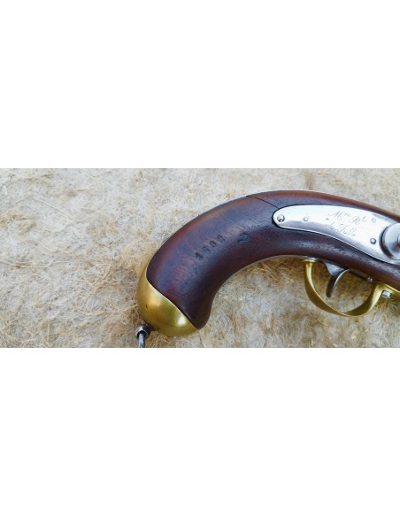 PISTOLET DE MARINE MODÈLE 1837-42.