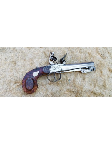 PISTOLET DE POCHE A BAÏONNETTE LANÇANTE.