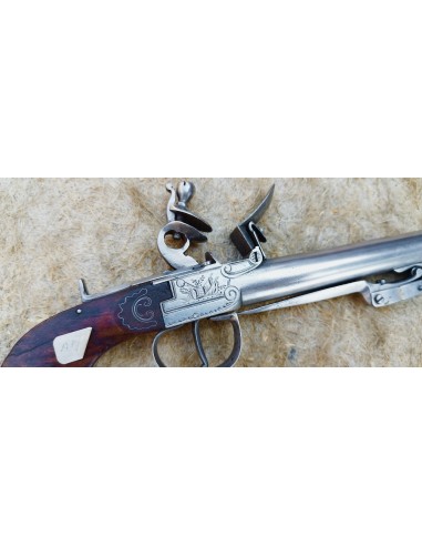 PISTOLET DE POCHE A BAÏONNETTE LANÇANTE.