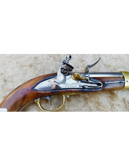 BEAU PISTOLET DE CAVALERIE Mle AN IX.
