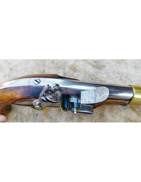 BEAU PISTOLET DE CAVALERIE Mle AN IX.