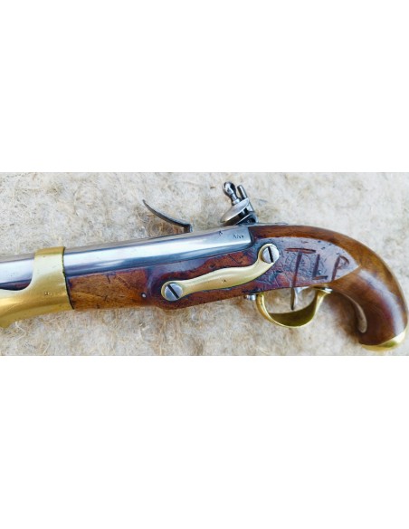 BEAU PISTOLET DE CAVALERIE Mle AN IX.