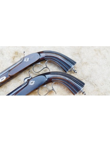 TRES BELLE PAIRE DE PISTOLETS DE DUEL...
