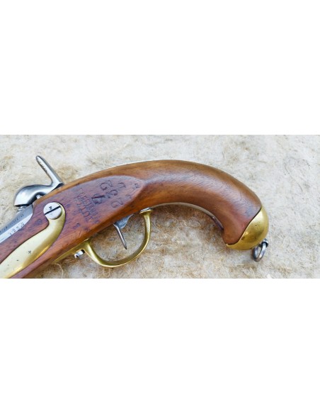 INTERESSANT PISTOLET DE CAVALERIE Mle 1822 TBIS.