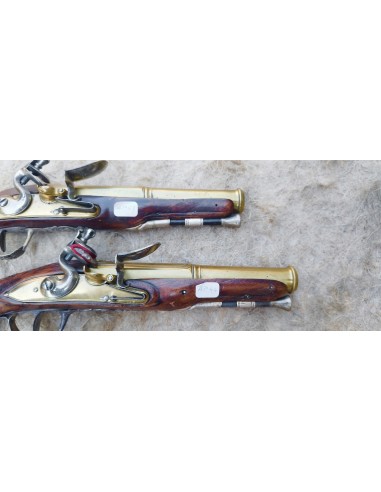 RARE PAIRE DE PISTOLETS D’OFFICIER DE...