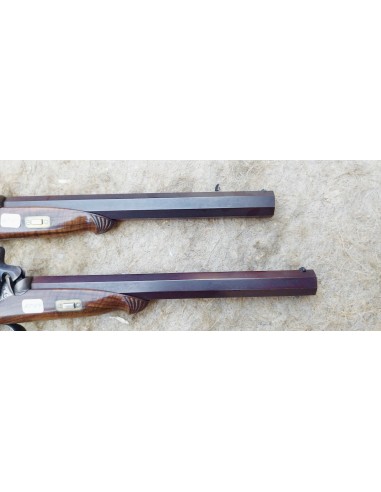 MAGNIFIQUE PAIRE DE PISTOLETS DE DUEL...