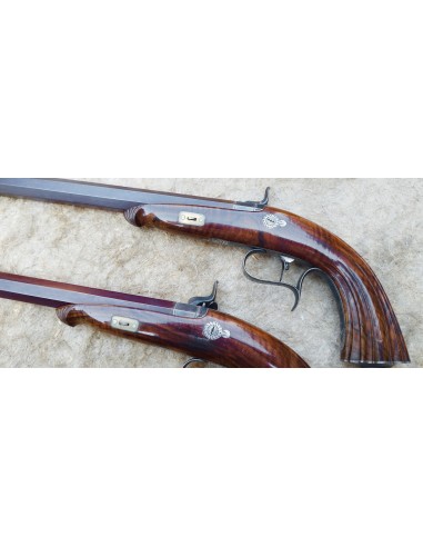 MAGNIFIQUE PAIRE DE PISTOLETS DE DUEL...