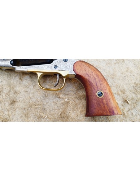 REPLIQUE PIETTA REMINGTON 1858 GRAVÉE LUXE.
