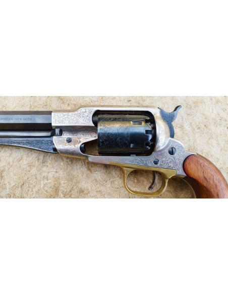 REPLIQUE PIETTA REMINGTON 1858 GRAVÉE LUXE.